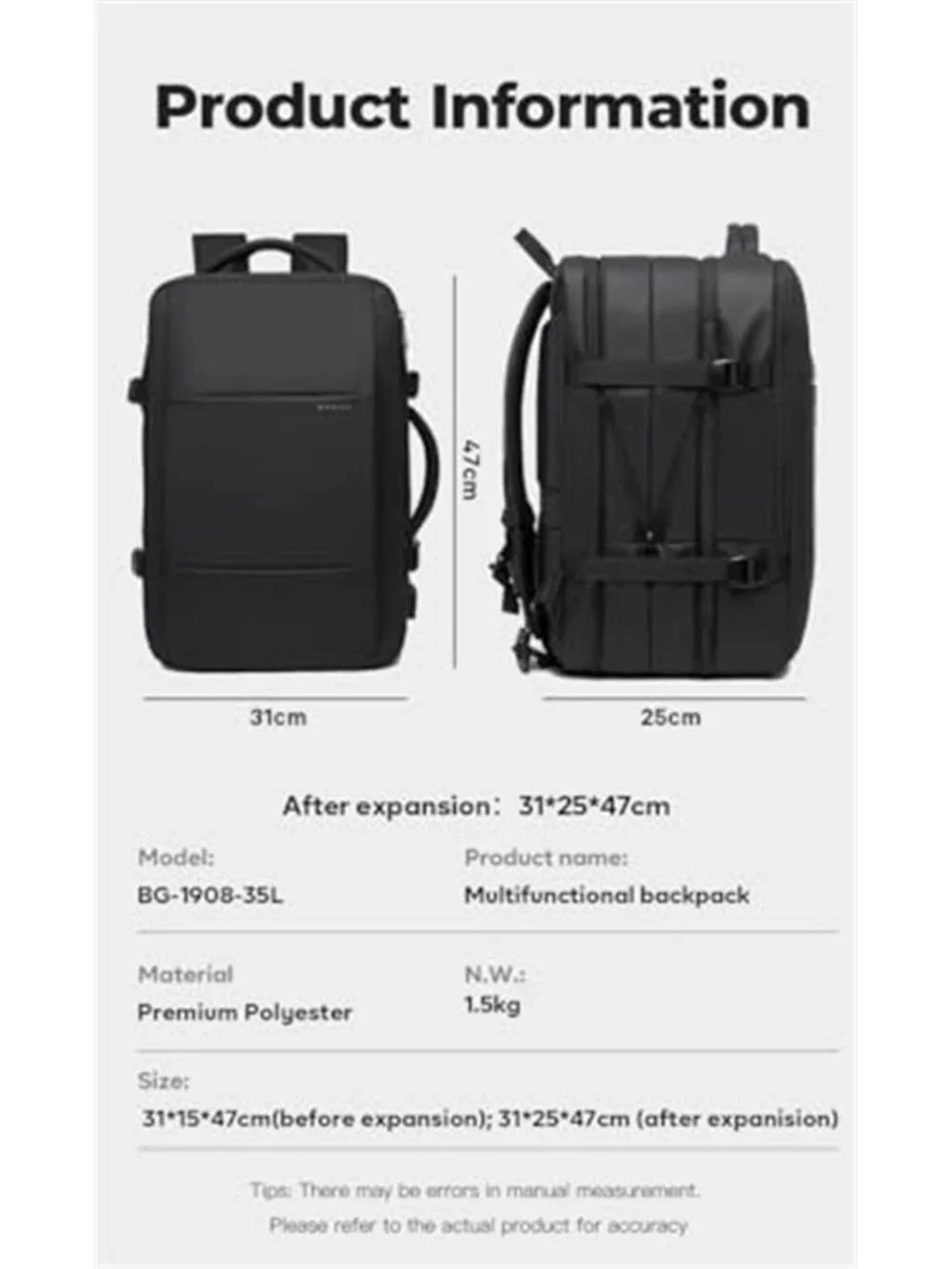 N/A 🧿【travel expandable